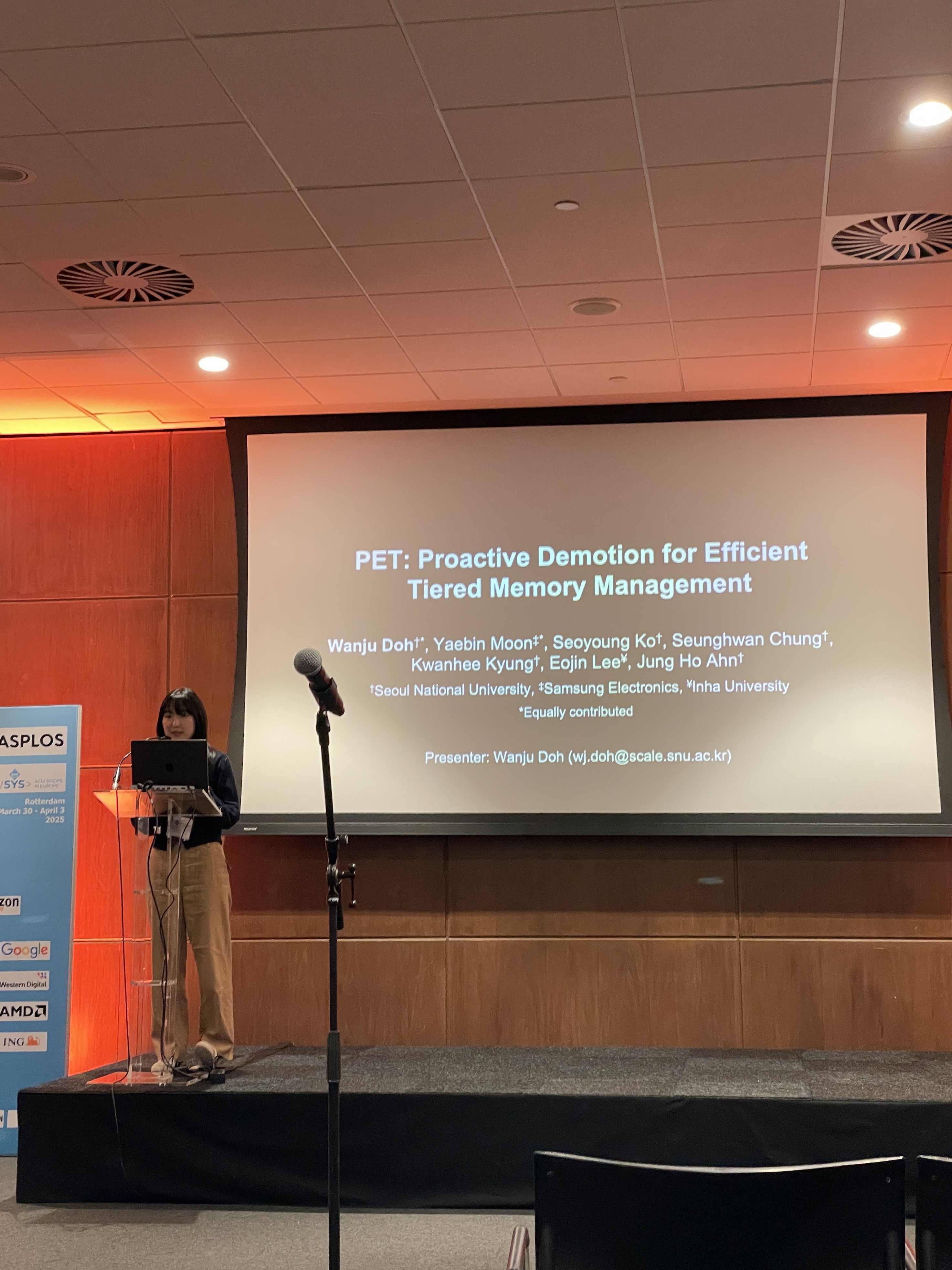 ASPLOS & EuroSys 2025 in Rotterdam, The Netherlands